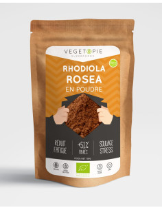 Rhodiola Rosea Bio en Poudre - 100g - Premium