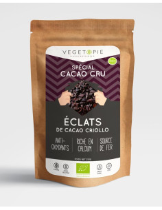 Eclats de cacao criollo