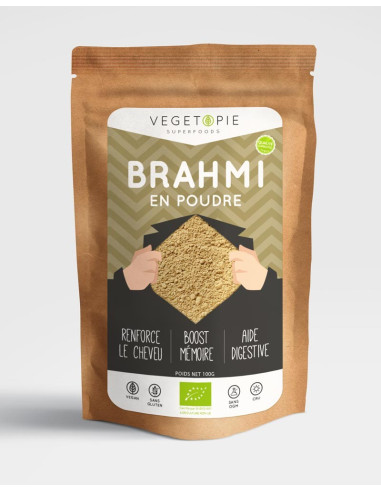 Brahmi Bio - poudre - 100g - Premium