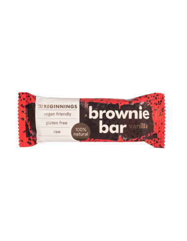Barres Brownie avec Vanille - THE BEGINNINGS - 40g