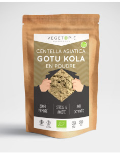 Goto Kola Bio (centella asiatica) en poudre - Premium 200g