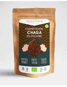 Chaga en Poudre bio champignon - 100g