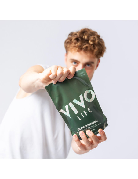 Creatine Monohydrate Vegan en poudre ultra pure Vivolife