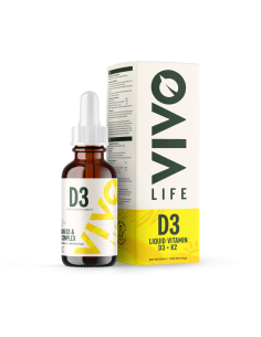Vitamine D3 + K2 Vegan - 50ml - Vivolife