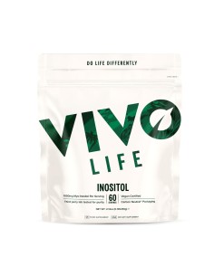 Sachet de poudre d’inositol pur – myo-inositol 60g Vivolife