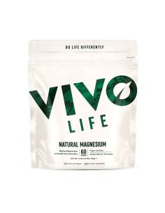 Sachet de magnésium marin en poudre Vivo Life – complément naturel anti-stress