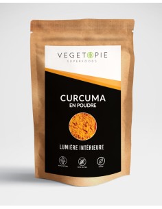 Sachet de curcuma en poudre bio
