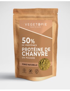 Protéines de Chanvre Bio en poudre