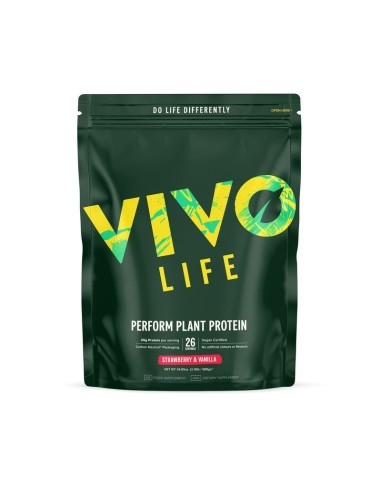 Protéine Vegan PERFORM Fraise & Vanille Vivo life