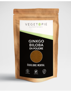 Sachet de ginkgo biloba Bio en poudre