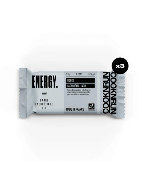 barre énergétique figues noix bio cooknrun