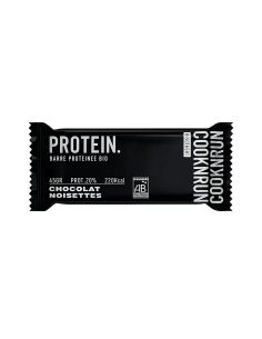 barre protéinée chocolat noisette bio cooknrun