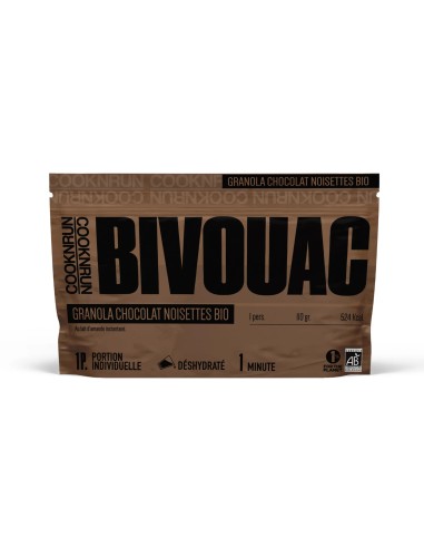 granola chocolat noisettes bio cooknrun