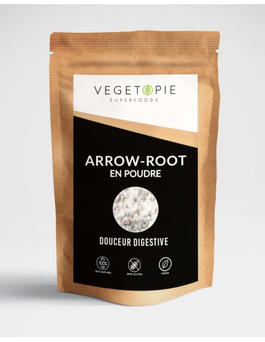 Sachet d’arrowroot en poudre Vegetopie 250 g – fécule naturelle sans gluten