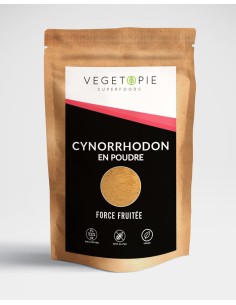 Cynorrhodon en poudre Vegetopie 250 g – rose musquée Rosa canina
