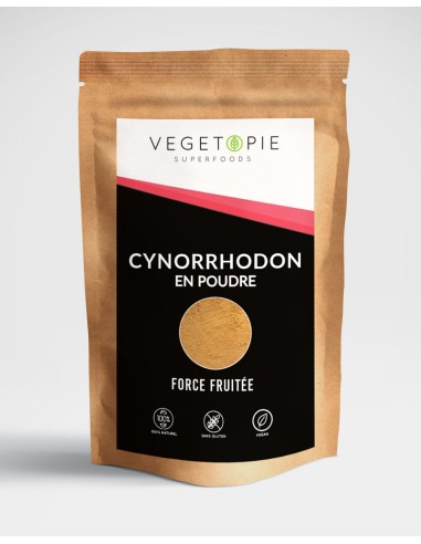 Cynorrhodon en poudre Vegetopie 250 g – rose musquée Rosa canina