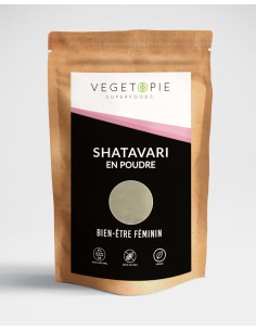 Shatavari en poudre Vegetopie – plante ayurvédique pour le bien-être féminin