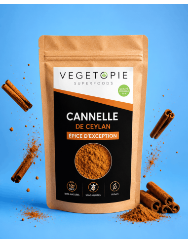 Cannelle de Ceylan Bio - Poudre - 100g - Premium
