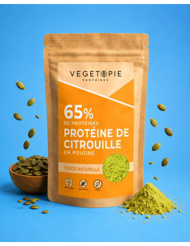 Protéine de Potiron Bio en poudre - Nature