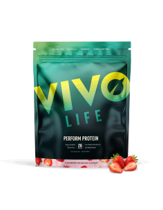 Protéine vegan PERFORM Milkshake Fraise Vivo Life
