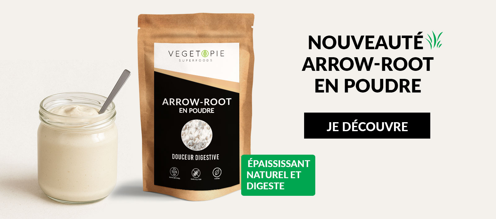 arrow-root en poudre